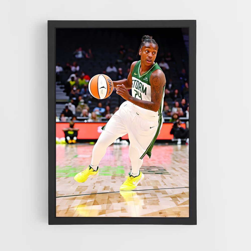 Poster Jewell de loyd – affiche Basketball (vue 2)